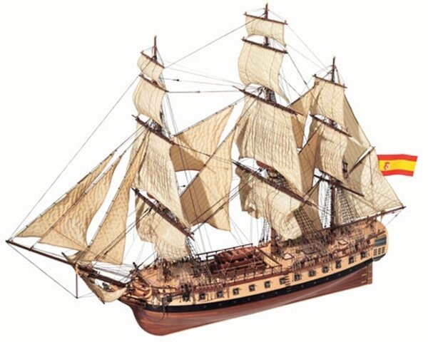 Baukasten span. Fregatte "Diana " (1792) Maßstab 1:85 OcCre  (  )