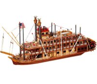 Baukasten Dampfschiff "Mississippi"...