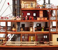 Baukasten Dampfschiff "Mississippi" Maßstab 1:80 OcCre  (  )
