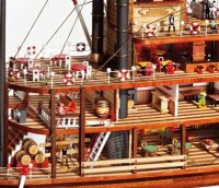 Baukasten Dampfschiff "Mississippi" Maßstab 1:80 OcCre  (  )
