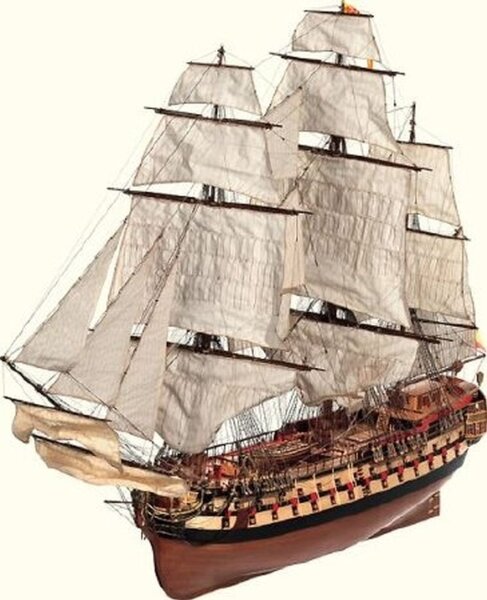 Baukasten Linienschiff "Montañés" (1794) Maßstab 1:70 OcCre  ( OC15000 )