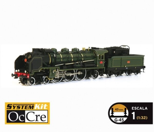 Baukasten Lokomotive Paciffic 231 von Occre Maßstab 1:32  ( OC54003 )