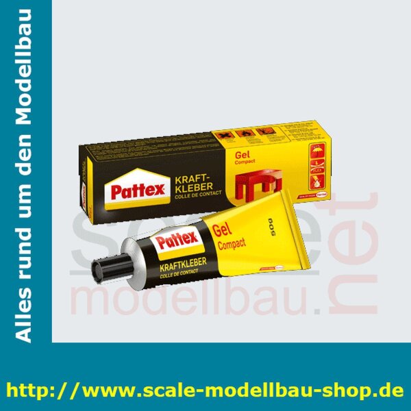 Pattex Kraftkleber Gel Compact, lösemittelhaltig, 50 g Tube  (  )