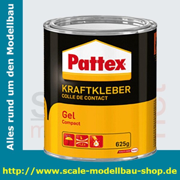 Pattex Kraftkleber Gel Compact, lösemittelhaltig, 625 g Tube  (  )