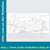 Bauplan Chance Vought F4U Corsair Klappflügel...