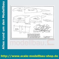 Bauplan Curtiss P40D Kittyhawk Spannweite 2388mm  (  )