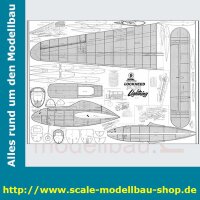 Bauplan Lockheed P38 Lightning Spannweite ca. 1880 mm  (  )