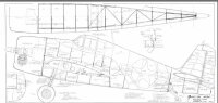 Bauplan Grumman F6F Hellcat Spannweite ca. 2438 mm  (  )