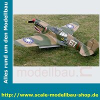 Bauplan Curtiss P40E Kittyhawk Spannweite 1676 mm  (  )