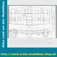 Bauplan Lockheed P38 Lightning Spannweite ca. 2890 mm  (  )