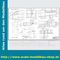 Bauplan Junkers JU-290 Spannweite ca. 2950 mm  (  )