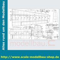 Bauplan Junkers JU-290 Spannweite ca. 2950 mm  (  )