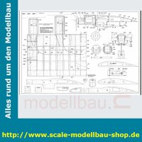Bauplan Junkers JU-290 Spannweite ca. 2950 mm  (  )