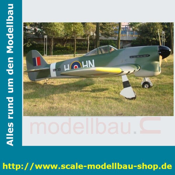 Bauplan Hawker Typhoon Spannweite ca. 2464 mm  (  )