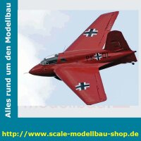 Bauplan Messerschmitt ME-163B-1A Spannweite ca. 1550 mm...