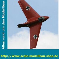 Bauplan Messerschmitt ME-163B-1A Spannweite ca. 1550 mm  (  )