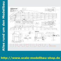 Bauplan Messerschmitt ME-323 Gigant Spannweite ca. 3170...