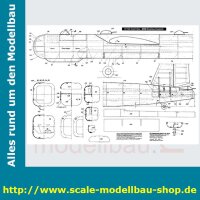 Bauplan Heinkel HE-177 Greif Spannweite ca. 2700 mm  (  )