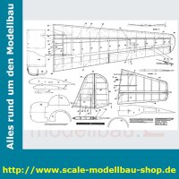 Bauplan Heinkel HE-177 Greif Spannweite ca. 2700 mm  (  )