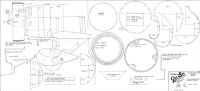 Bauplan Gee Bee Modell Y Spannweite ca. 1830 mm  (  )