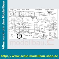 Bauplan Heath Baby Bullet Spannweite ca. 1854 mm  (  )