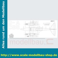 Bauplan de Havilland D.H.-88 Spannweite ca. 2413 mm  (  )