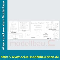 Bauplan de Havilland D.H.-88 Spannweite ca. 2413 mm  (  )