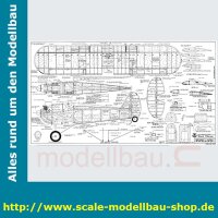 Bauplan Ford Flivver Spannweite ca. 1270 mm  (  )