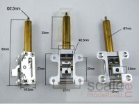ScaleMod Fahrwerksmechanik Mini Vorderrad lenkbar ( - 2...