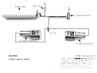 ScaleMod Luft Fahrwerksset  2-Bein Mdii (2-3 Kg) (1 Wege...
