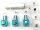 ScaleMod Luft Fahrwerksset  3-Bein Maxi XL  ( 6-7 kg) (1 Wege System) Komplettset ( SC.001.019 )
