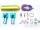 ScaleMod Luft Fahrwerksset  2-Bein Maxi XL (6-7 Kg) (1 Wege System) Komplettset ( SC.001.020 )