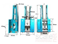 ScaleMod Luft Fahrwerksset  2-Bein Maxi XL  ( 6-7 kg) (2 Wege System) Komplettset ( SC.001.022 )