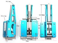 ScaleMod Luft Fahrwerksset  2-Bein Maxi XXL ( -9 Kg) (2 Wege System) Komplettset ( SC.001.028 )