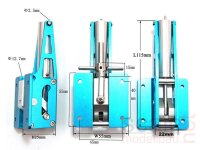 ScaleMod Fahrwerksmechanik Maxi XXL Vorderrad lenkbar ( -...