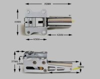 ScaleMod Fahrwerksmechanik elektrisch Maxi 85 Grad (-7kg)  ( SC.001.043 )