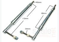 ScaleMod gefederte Fahrwerksbeine 2-Bein Kit 115 mm  (...