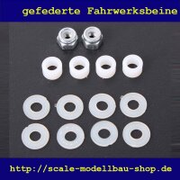 ScaleMod gefedertes Fahrwerksbein Doppelbereifung 75 mm  ( SC.003.005 )