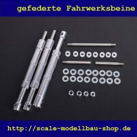 ScaleMod gefederte Fahrwerksbeine 3-Bein Kit 110/100 mm  ( SC.003.007 )