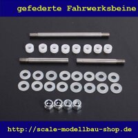 ScaleMod gefederte Fahrwerksbeine 3-Bein Kit 110/100 mm  ( SC.003.007 )