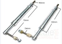 ScaleMod gefederte Fahrwerksbeine 2-Bein Kit 100,5 mm  (...
