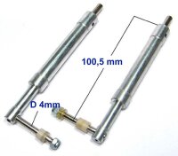 ScaleMod gefederte Fahrwerksbeine 2-Bein Kit 100,5 mm  (...