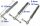 ScaleMod gefederte Fahrwerksbeine 3-Bein Kit 138/123 mm  ( SC.003.012 )