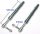 ScaleMod gefederte Fahrwerksbeine 2-Bein Kit 123 mm  ( SC.003.013 )