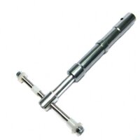 ScaleMod gefedertes Fahrwerksbein Doppelbereifung 138 mm...