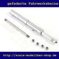 ScaleMod gefedertes Fahrwerksbein Doppelbereifung 138 mm  ( SC.003.014 )