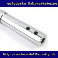ScaleMod gefedertes Fahrwerksbein Doppelbereifung 138 mm  ( SC.003.014 )