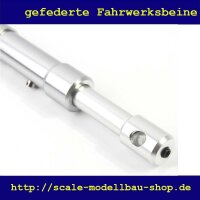 ScaleMod gefedertes Fahrwerksbein Doppelbereifung 138 mm  ( SC.003.014 )