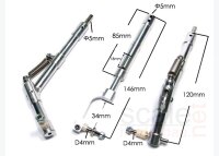 ScaleMod gefederte Fahrwerksbeine 3-Bein Kit 146/120 mm...