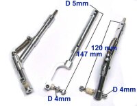 ScaleMod gefederte Fahrwerksbeine 3-Bein Kit 146/120 mm  ( SC.003.016 )